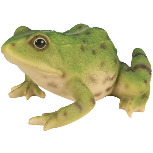 Jardin nature:Statue de jardin grenouille verte H 15cm