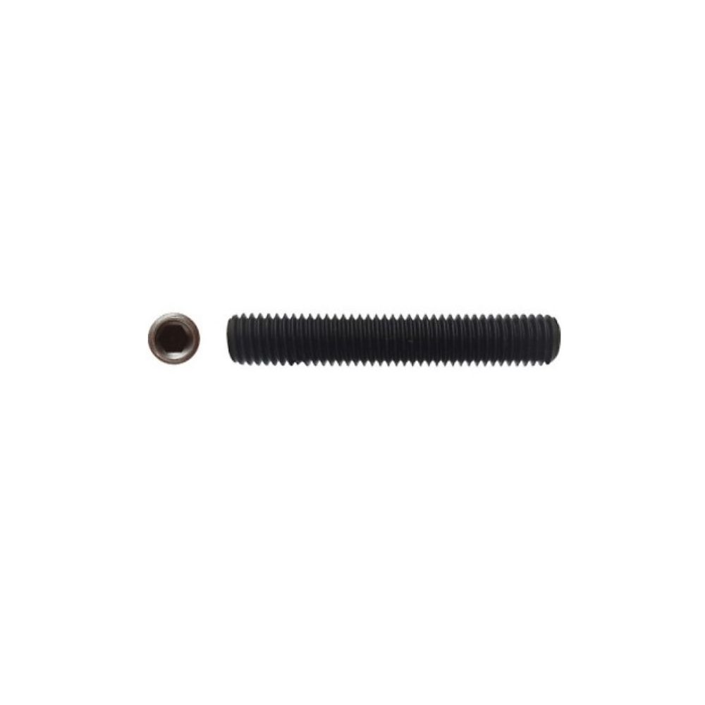 200 Vis Sans Tête 6 Pans Creux à Bout Plat STHC 4 × 5 mm – DIN 913, 45H, Brut, D-Work