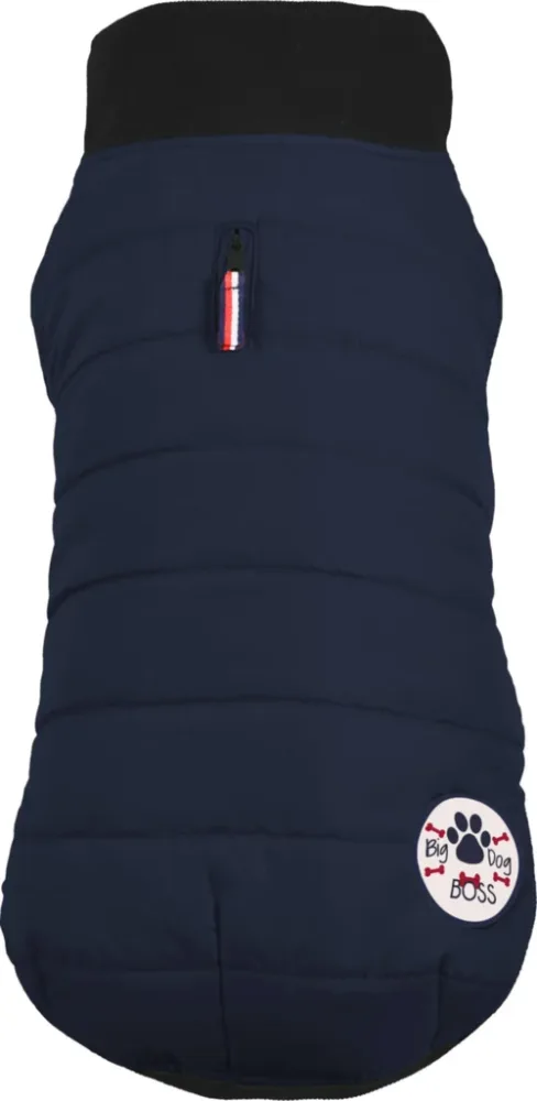 Pour l’univers du jardin:Manteau pour chien molosse coloris bleu Bobby Costaud - B56XL