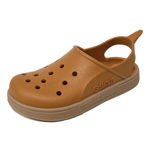 Jardin qualité:Sabot de jardin pour enfant Cloggy Boatilus coloris marron