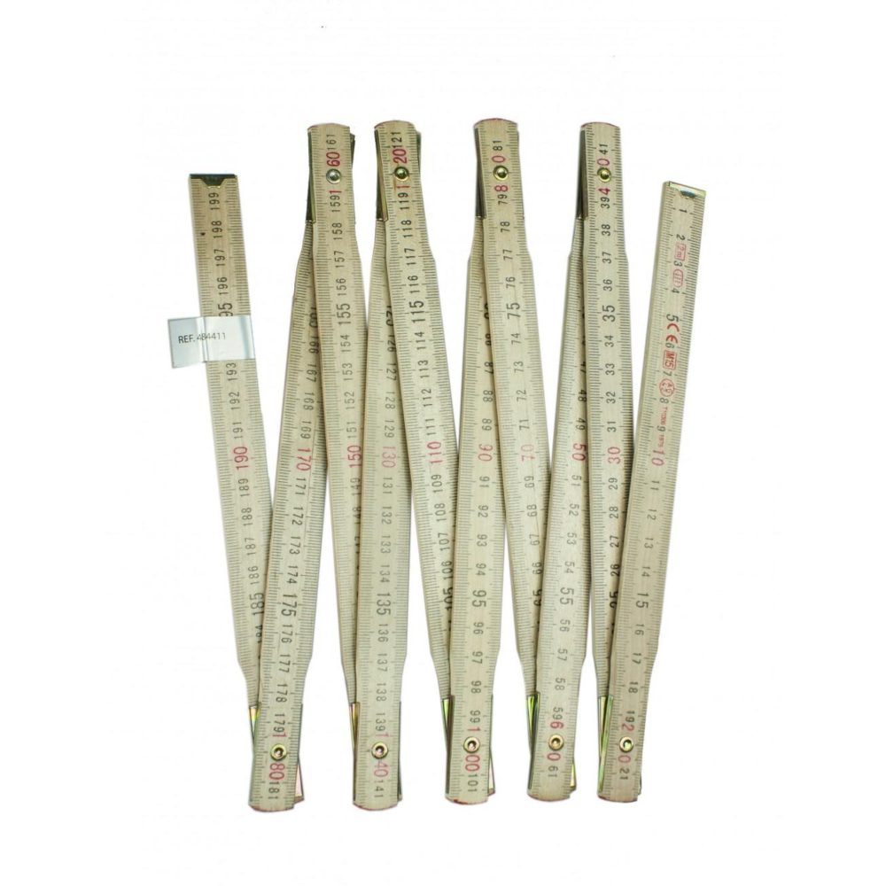 CENTRALE BRICO Mètre pliant de menuisier bois FISCHER DAREX, 2 m