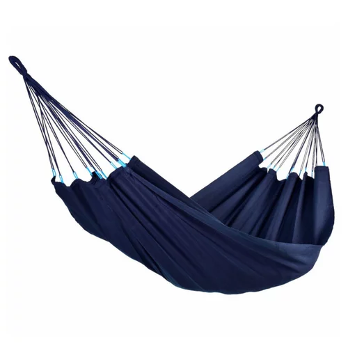 À découvrir pour le jardin:Hamac coloris bleu marine en polypropylène Jobek Hamac Kocon - 340 x 140 cm