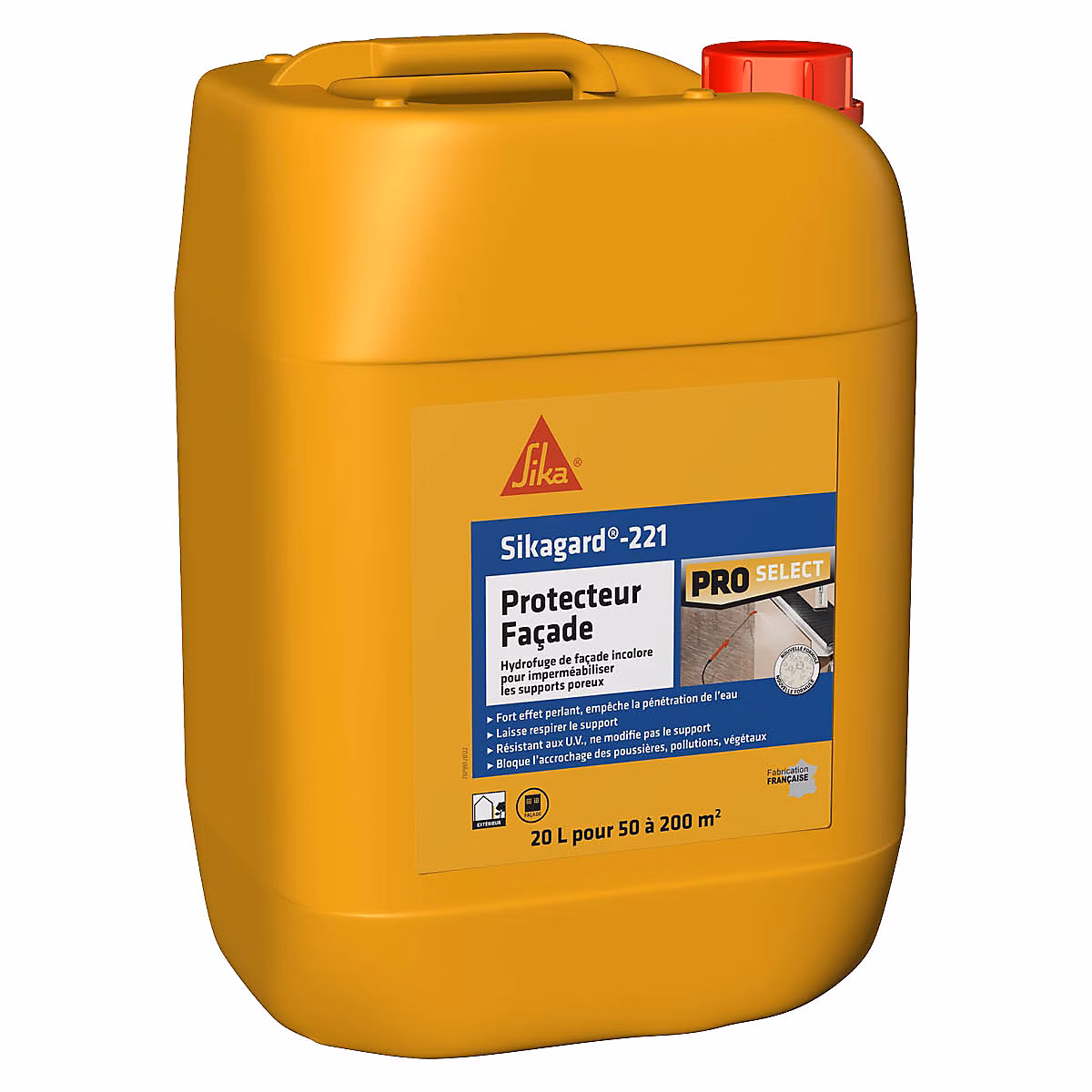 Etanchéité – Imperméabilisant Sika Sikagard Pro Select 20 L