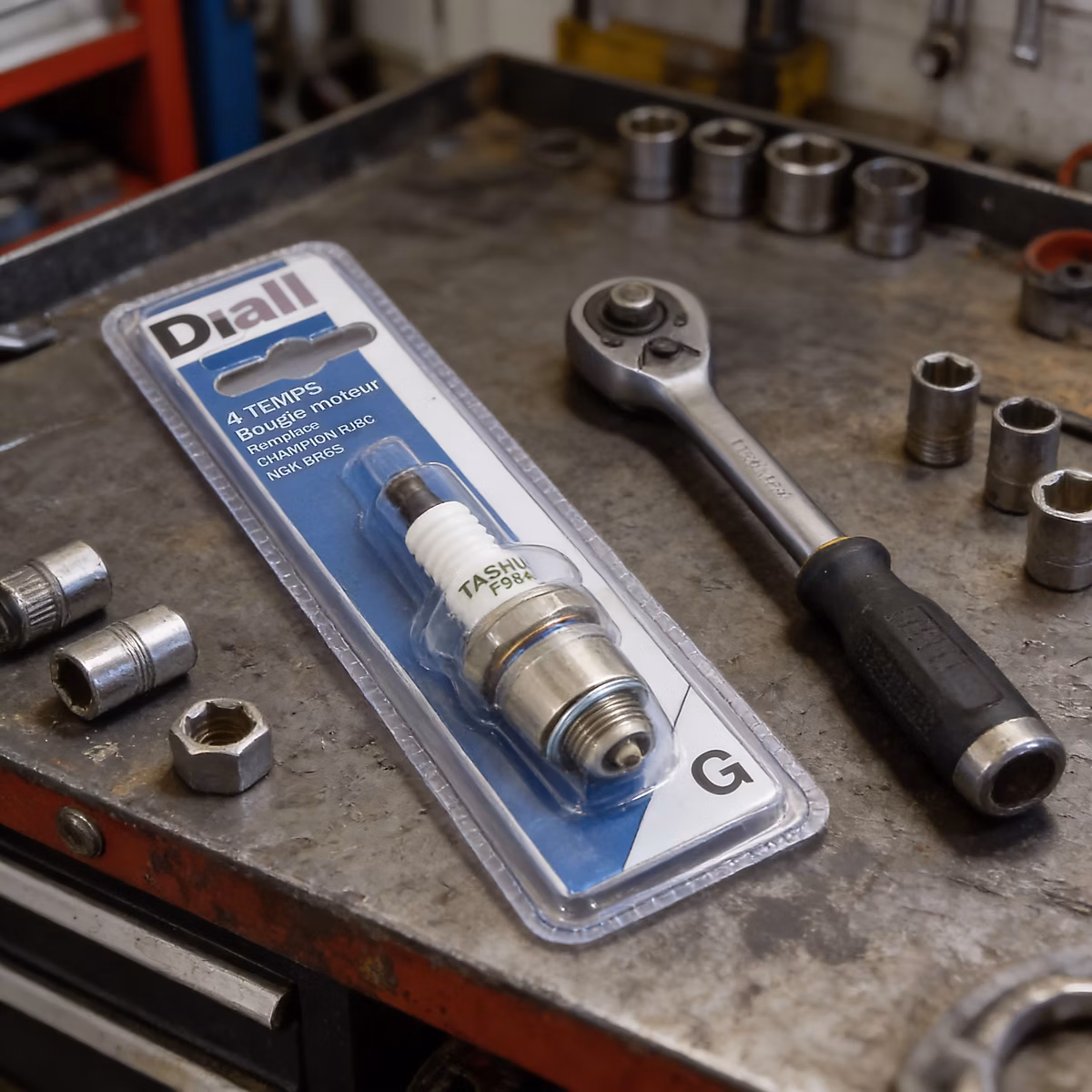Bougie Diall remplace Champion RJ8C/ NGK BR6S – Réf. BUIVAKGTF2918459217