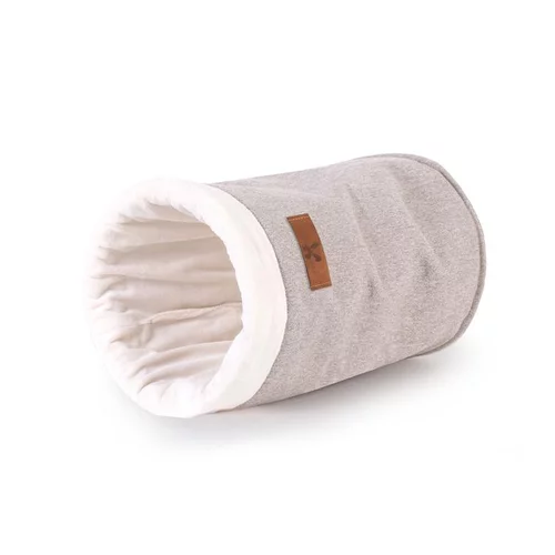 Facile pour le jardin:Tunnel douillet pour petit mammifère coloris beige Bubimex - 23 x 35 x 35 cm