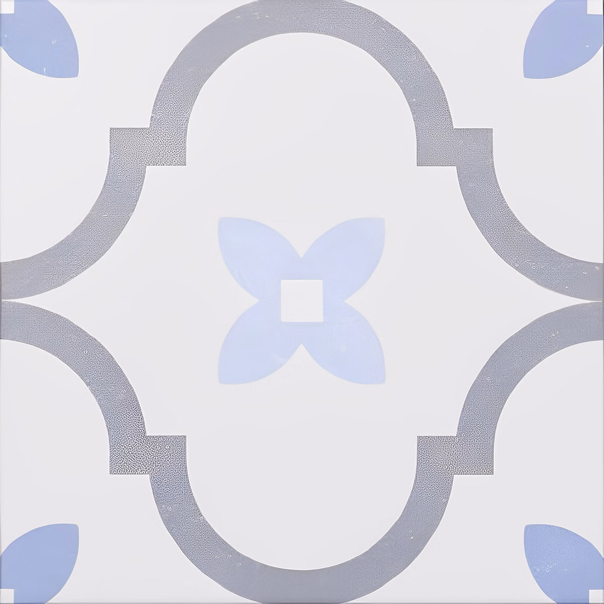 Carrelage Carreaux de ciment Barcelona gris cosmopolita 20 × 20 cm