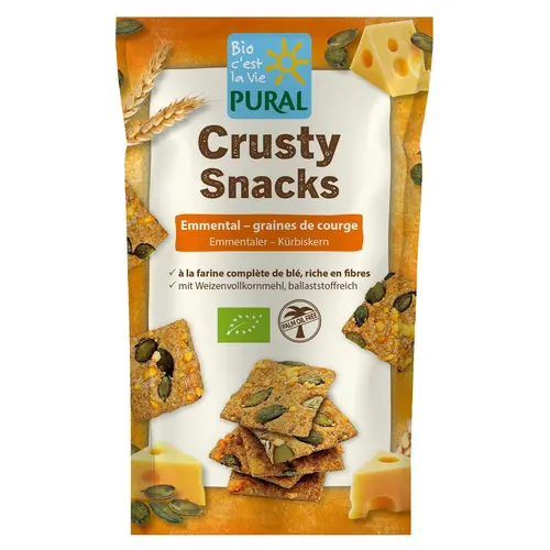 Pour un extérieur agréable：Crusty Snacks goût Fromage – 110 gr