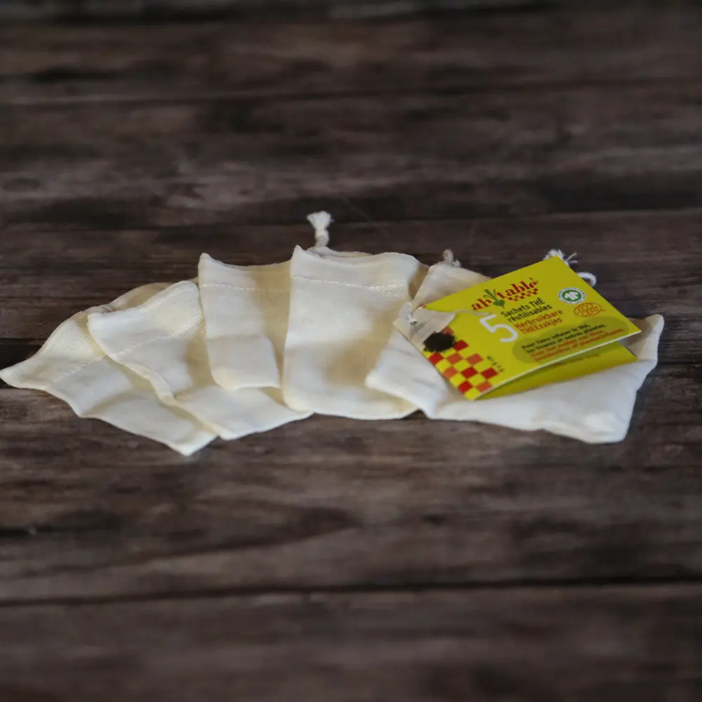 SACHETS DE THE REUTILISABLES
