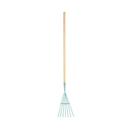 Votre allié au jardin：Balai à fil plat en métal pour enfant botanic® - 80 cm