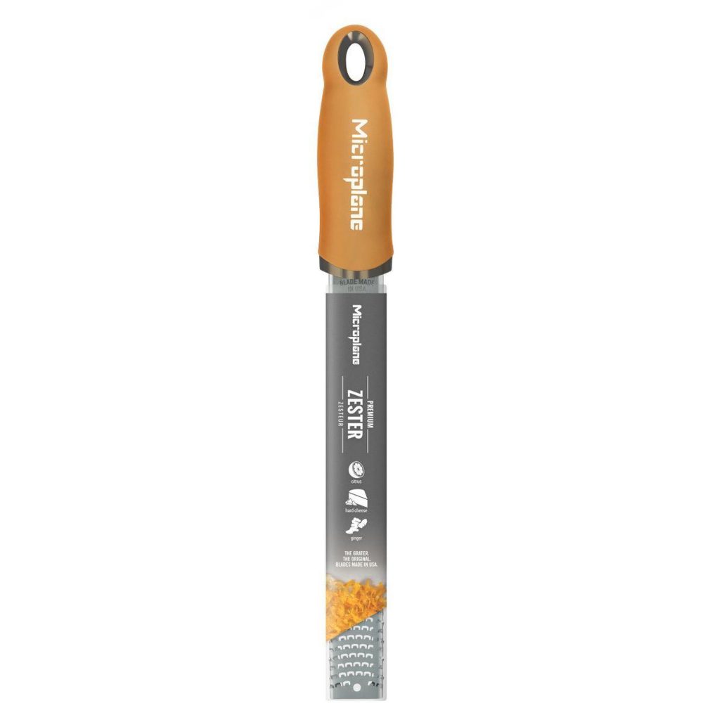 MICROPLANE Zesteur premium jaune moutarde