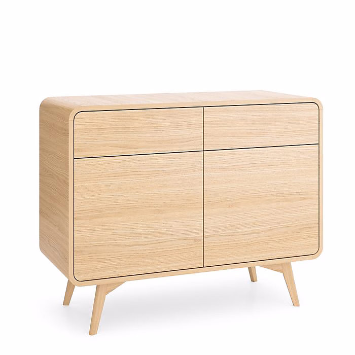 Buffet Komodee CORNWALL KOM1 Corps arrondi Chêne 39 × 108 × 84 cm