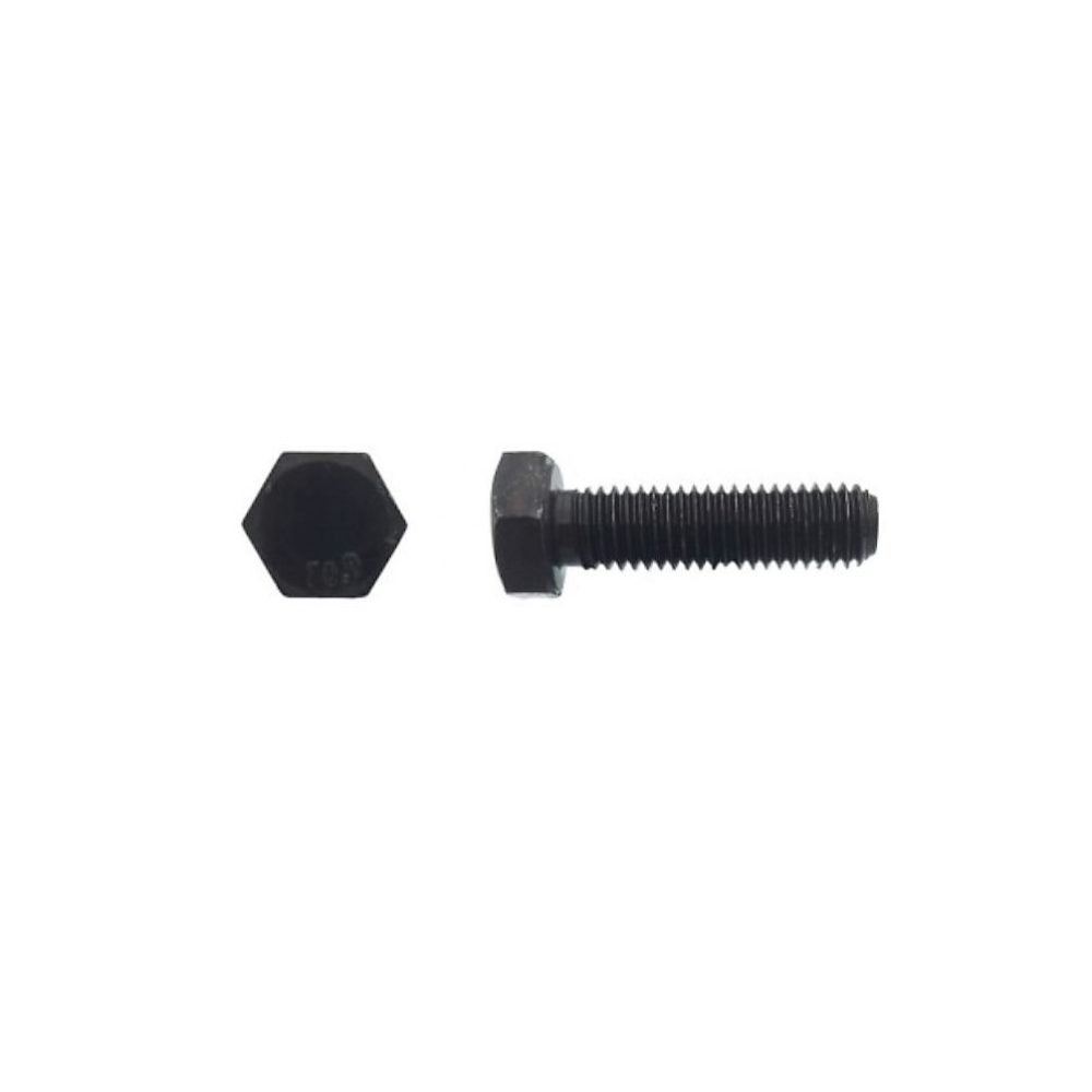 200 Vis Métaux Tête Hexagonale F/Total 8 × 30 mm – 4017, 10.9, Brut, D-Work