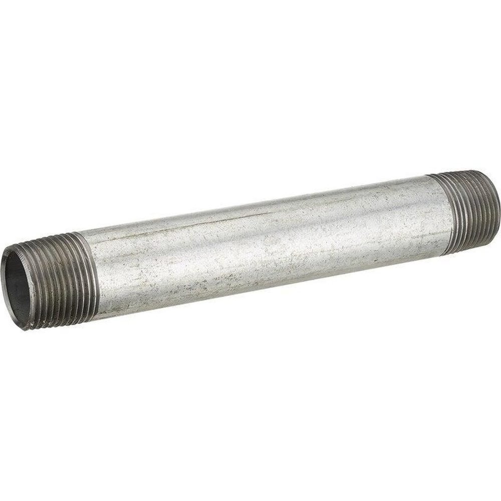 CENTRALE BRICO Tube d'alimentation filetage, acier galvanisé, en barre, diam. 15 x 21 mm, L. 0,20 m