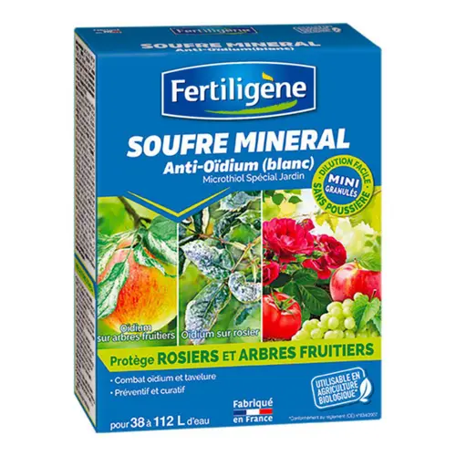 Essentiel pour le jardin:Naturen soufre mineral Fertiligène - 750 g
