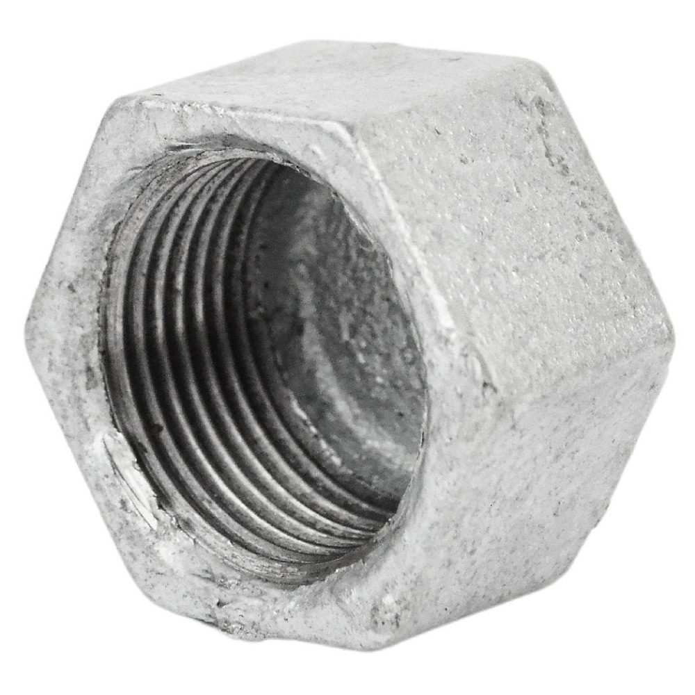 Bouchon femelle F fonte galvanisée 33 × 42mm (1''1/4)