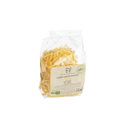 Déco au jardin:Chips artisanales paille bio Family chips - 125 g