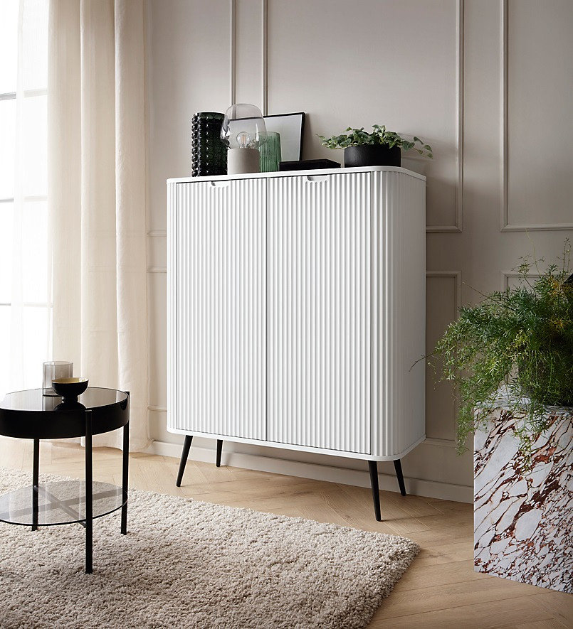 Armoire ROMA 103 cm couleur Blanc – Réf. NMDHREXHS2399153026