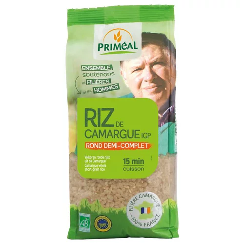 Choix jardin：Riz rond demi complet bio de Camargue en sachet de 500 g