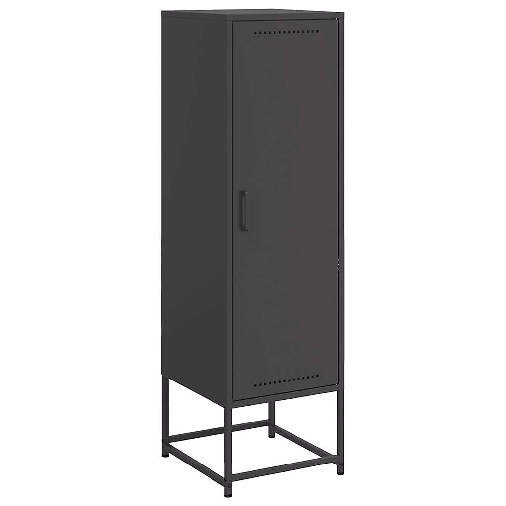 Buffet haut noir 36 × 39 × 123 cm acier vidaXL