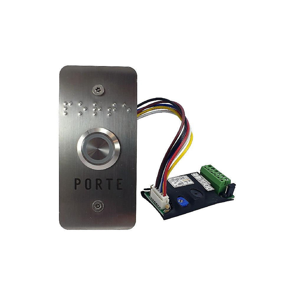 Bouton – poussoir Inox Handicap No | nfe | Tt03i | nh