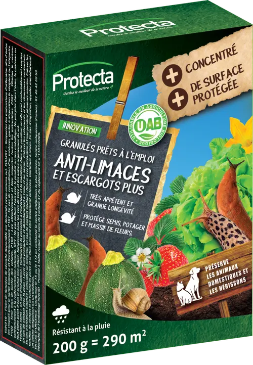 Style pour le jardin:Anti-limaces 3% Protecta - 200 g
