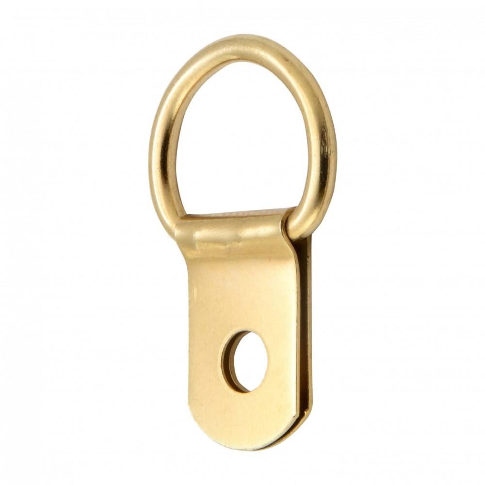 CENTRALE BRICO Lot de 4 anneaux étrier avec chape pour cadres moyens en bois LE CROCHET FRANCAI