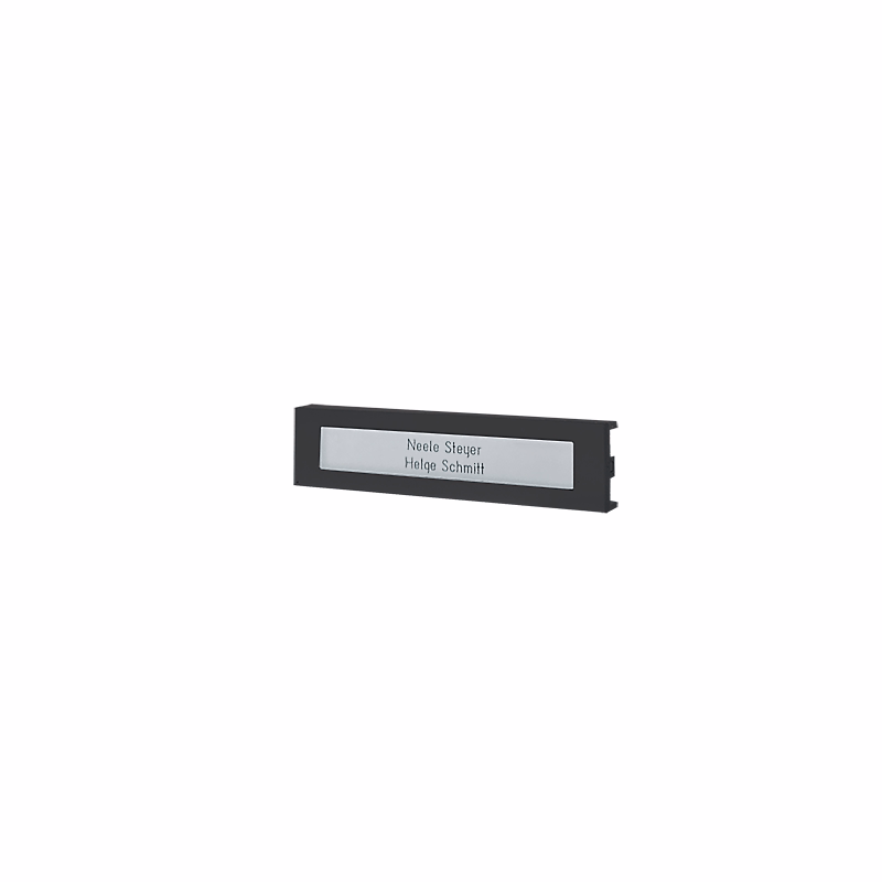 Bouton simple Métal Noir ULTRA – COMELIT | UT9211MB