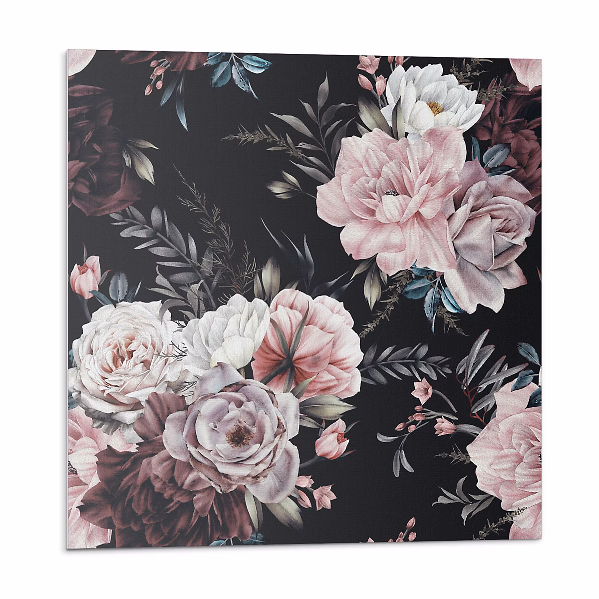 Carreaux De Vinyle Auto-Adhésifs Wallfluent 20 × 20 cm Motif Floral En Arrière-Plan 20 pièces