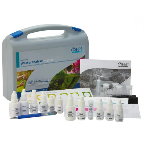 Pour tous les jardins:Kit d'analyse de l'eau Pro, mallette tests OASE
