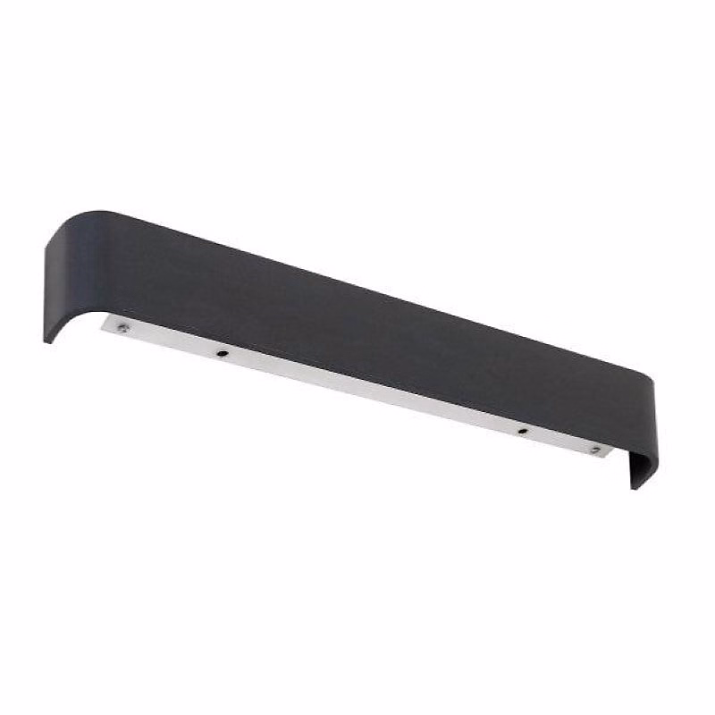 Applique Murale Design Allongée Intérieure LED 12W Noir – Blanc Chaud 2300K, 3500K, SILAMP