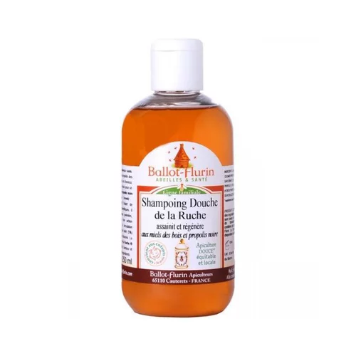 Idée nature:Shampooing Douceur de Miel flacon 250 ml jaune