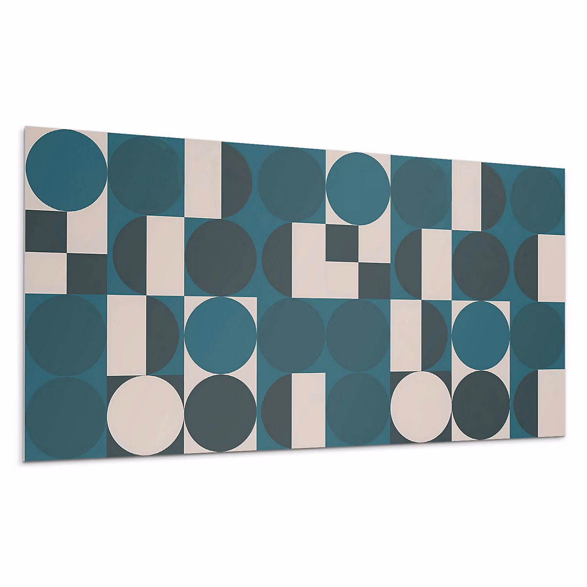 Carreaux De Vinyle Auto-Adhésifs Wallfluent 40 × 20 cm Motif Floral Élégant 10 pièces