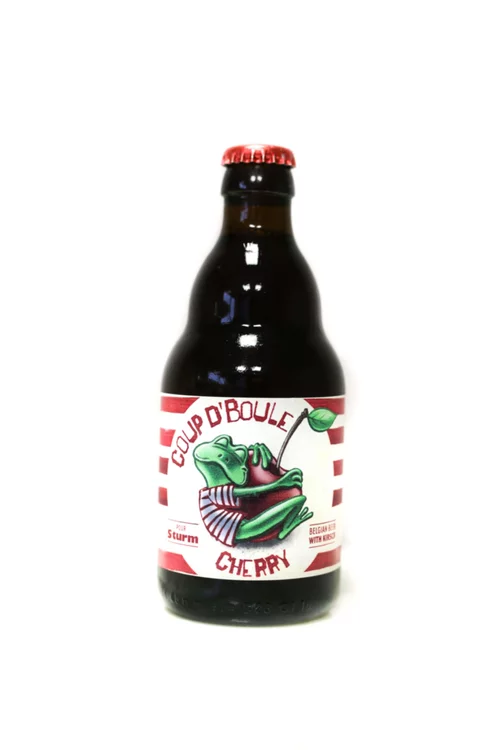 Équipement extérieur:Bière Cherry Bio bouteille en verre Sturm Coup D’Boule - 33 cl