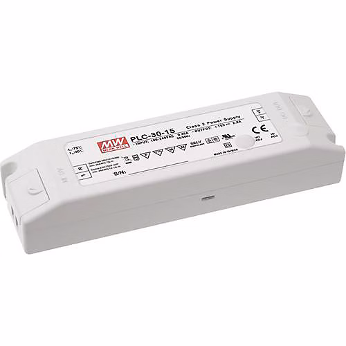 Driver LED PLC – 30 | 12 12 V DC 2 | 5 A | alimentation à découpage 30 W | entrée 90 | 264 V AC
