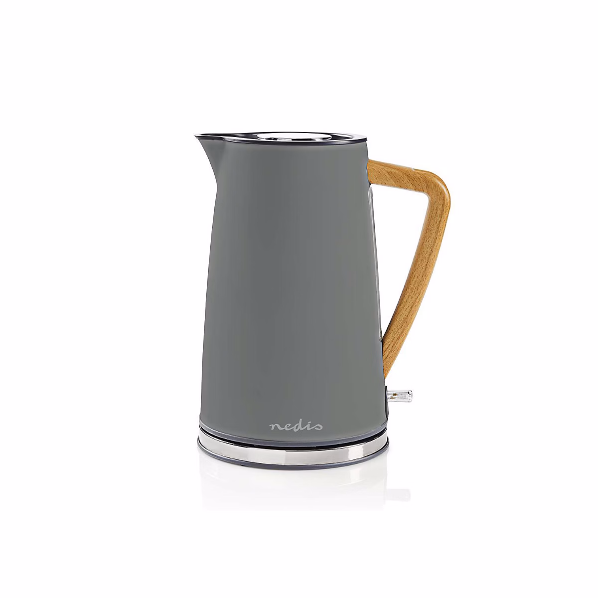 Bouilloire sans fil 1.7l 2200w gris Nedis KAWK510EGY – Réf. JEMVUGARP4151776294