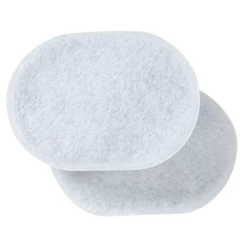 Confort nature:Lot de 2 filtres pour la fontaine à eau Iguazu pour chat et petit chien coloris blanc Zolux