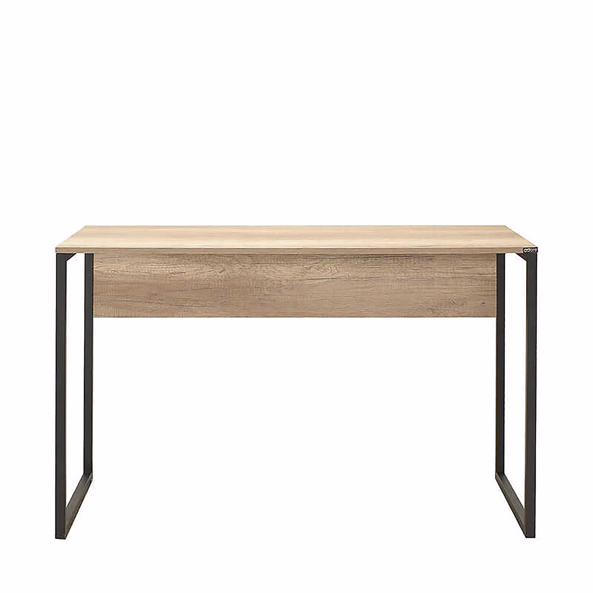 Bureau – Table d'ordinateur, table de travail coloris Chêne, Hauteur 77 x Longueur 120 x Profondeur 60 cm