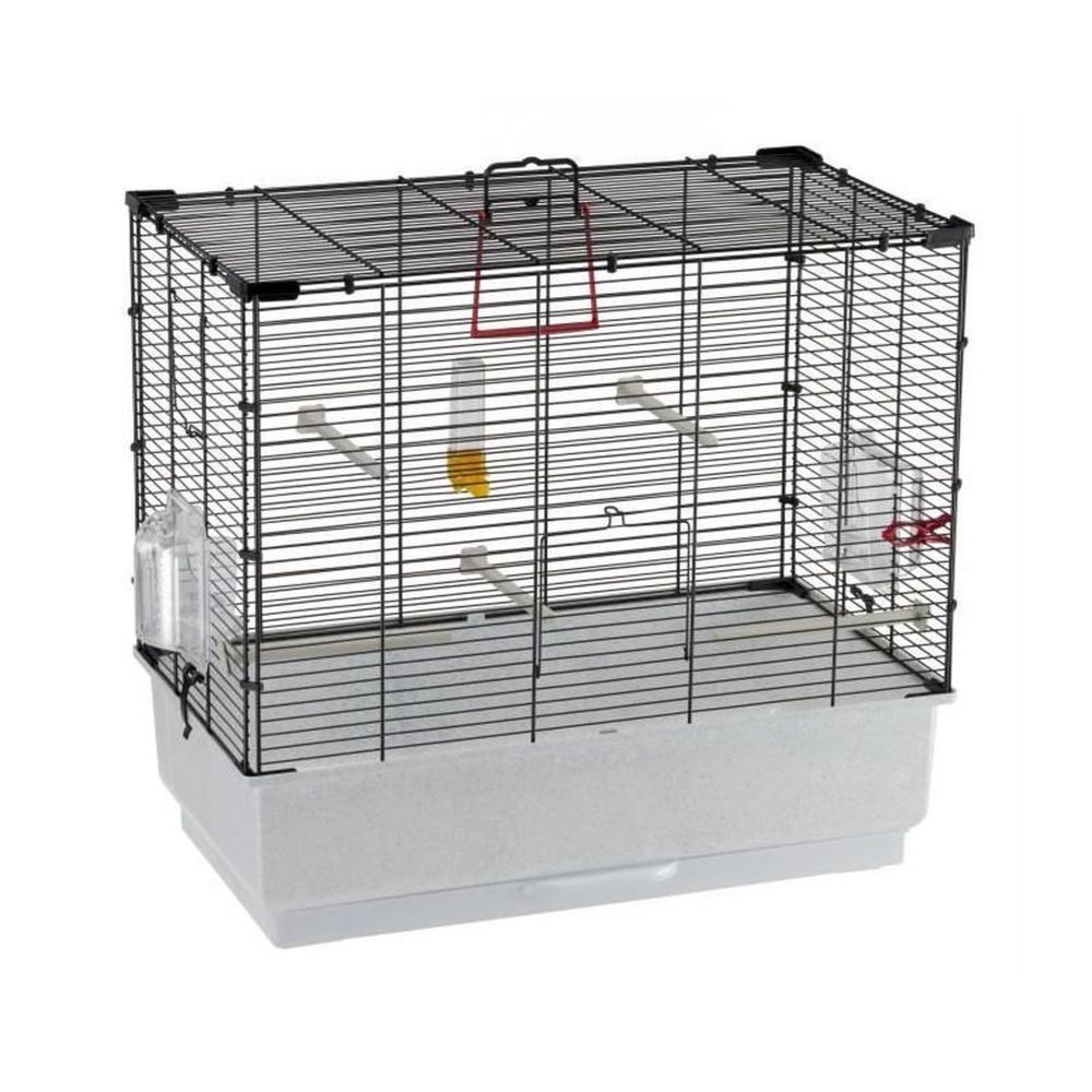 Ferplast Cage canaris - FERPLAST - PIANO 4 - 59 x 33 x 55 cm - Noir