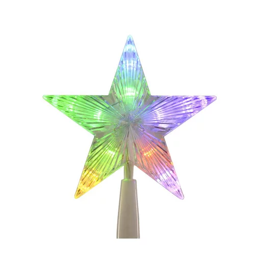 Une sélection pensée pour l’extérieur:Etoile lumineuse LED à lumière animée multicolore sur secteur - 0,2 m