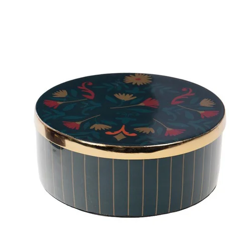 Bien pensé pour le jardin:Boîte en métal Aurore taille 1 - 20 x 20 x 8,5 cm