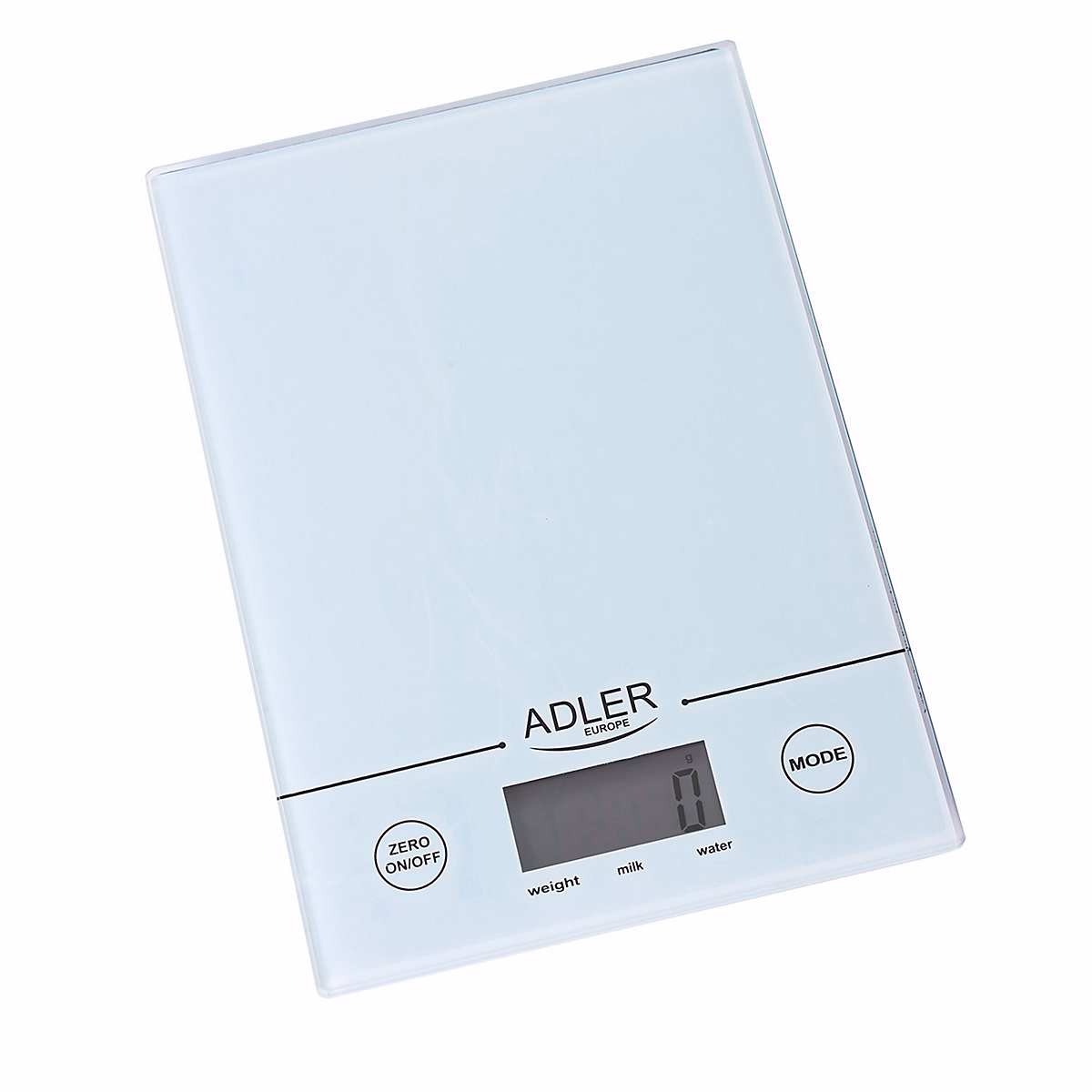 Balance de cuisine Adler AD 3138 blanche | Charge max 1kg – précision 1g – Ecran LCD