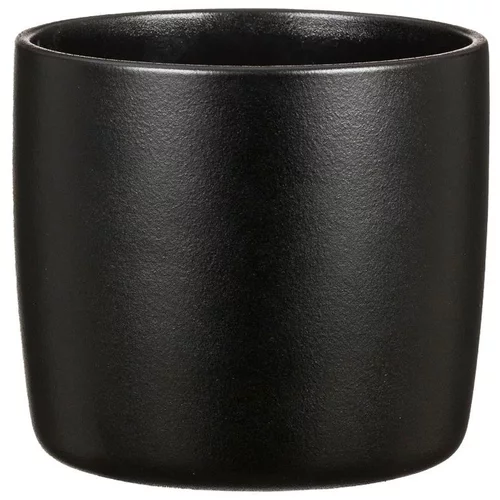Mieux au jardin：Cache-pot en céramique noir Scheurich 900 Ebano - Ø 15 cm