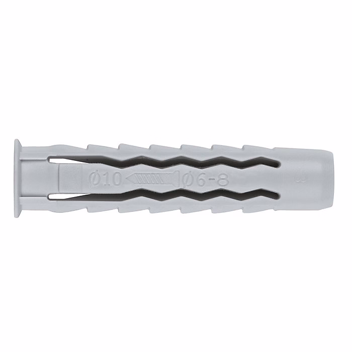 Cheville nylon | Fixpro – Quadruple expansion – Longueur 40 mm – Diamètre 8 mm – Vendu par 50