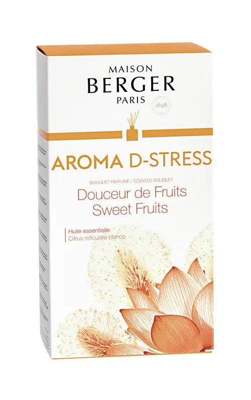 L’allié de vos extérieurs:Bouquet parfumé senteur Aroma d-stress Maison Berger