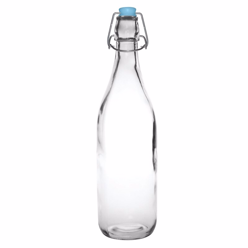 Bouteille d'Eau en Verre 1 L – Lot de 6, Olympia