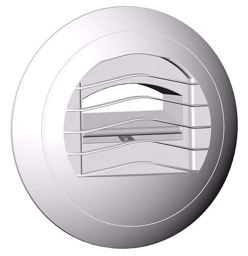 Bouche d'extraction pvc S&P – Diam.125/125 mm Barj 45/135