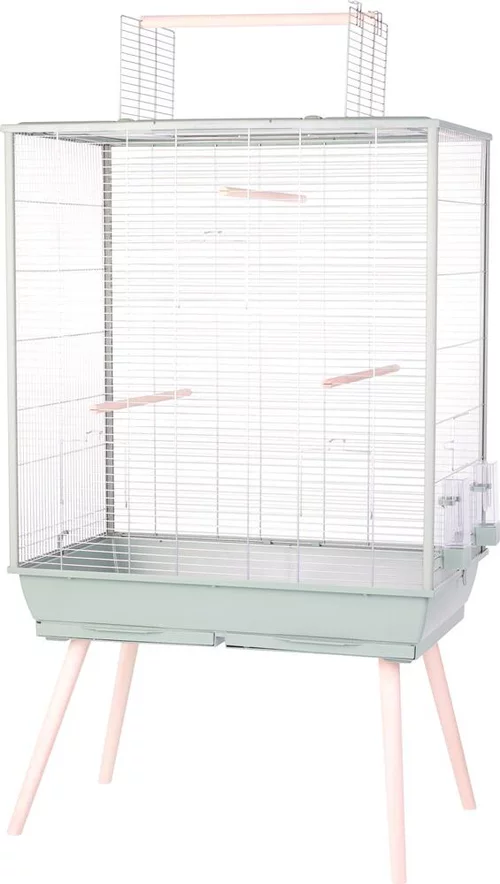 Sélection utile：Cage pour oiseaux coloris vert Zolux Neo 2 Jili XL – 81 x 48 x 152 cm