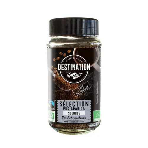 Pour vos espaces verts:Café instantané lyophilisé arabica bio 200g