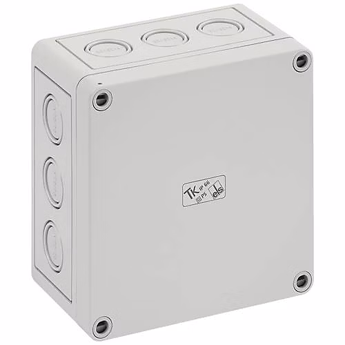 Coffret d'installation Spelsberg TK PS 1313 – 7 | m 130 × 130 × 75 mm IP66 gris clair