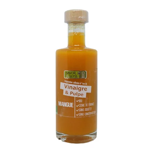 L’esprit jardin:Vinaigre à la mangue 25 cl